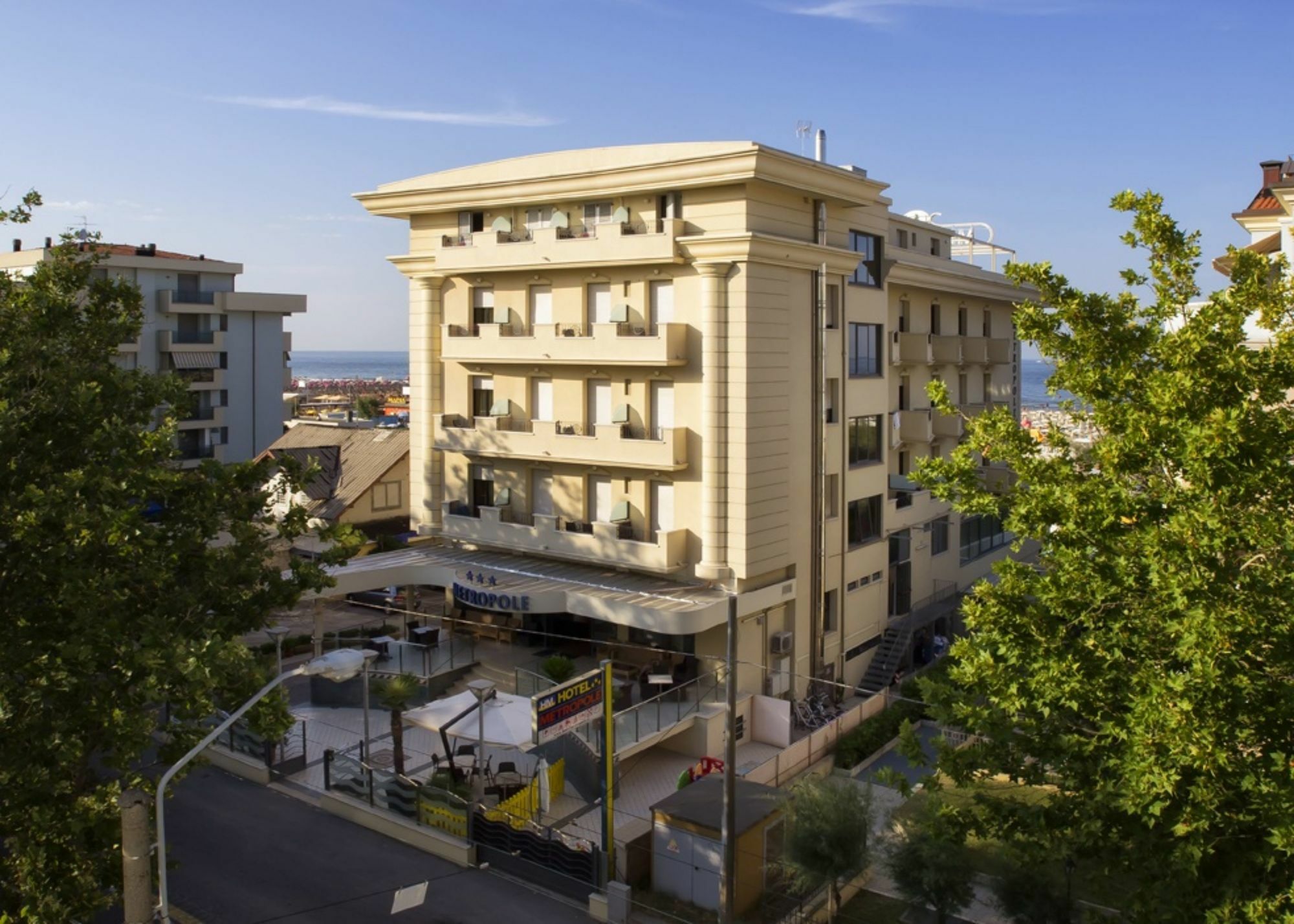 Hotel Metropole Rimini Esterno foto